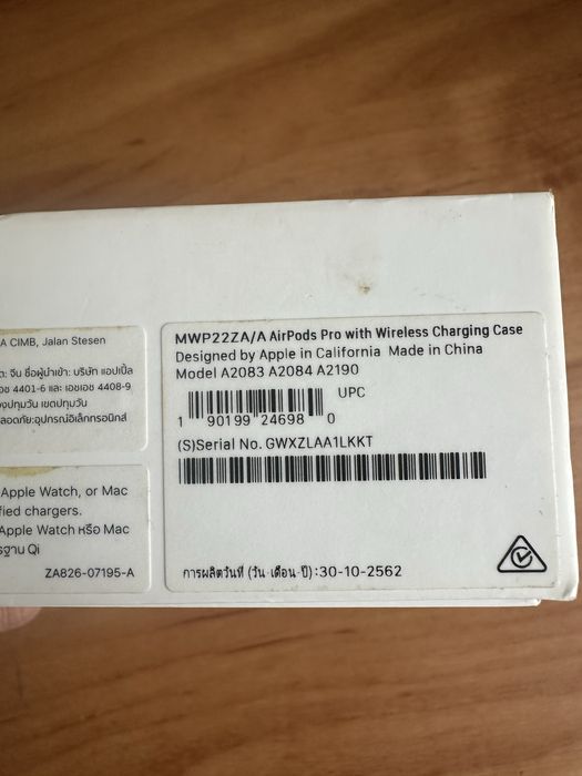 Airpods Pro 1 покоління A2083 A2084 A2190