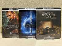 Steelbook 4K Ultra HD Blu-ray Фантастич-кие твари/Мир Юрского периода