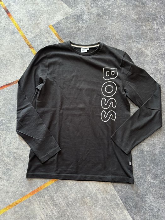 Koszulka z dlugim rekawem chlopieca BOSS