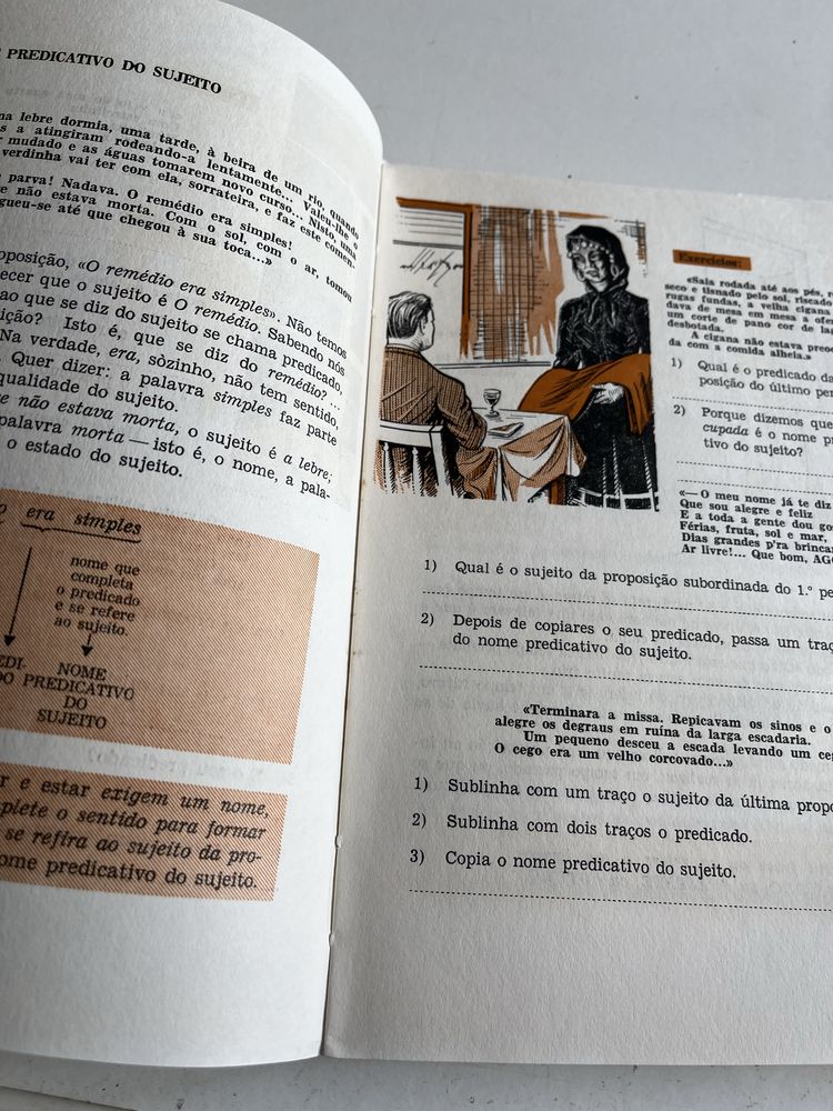 Gramática antiga Ensino Primário 4a Classe 1968