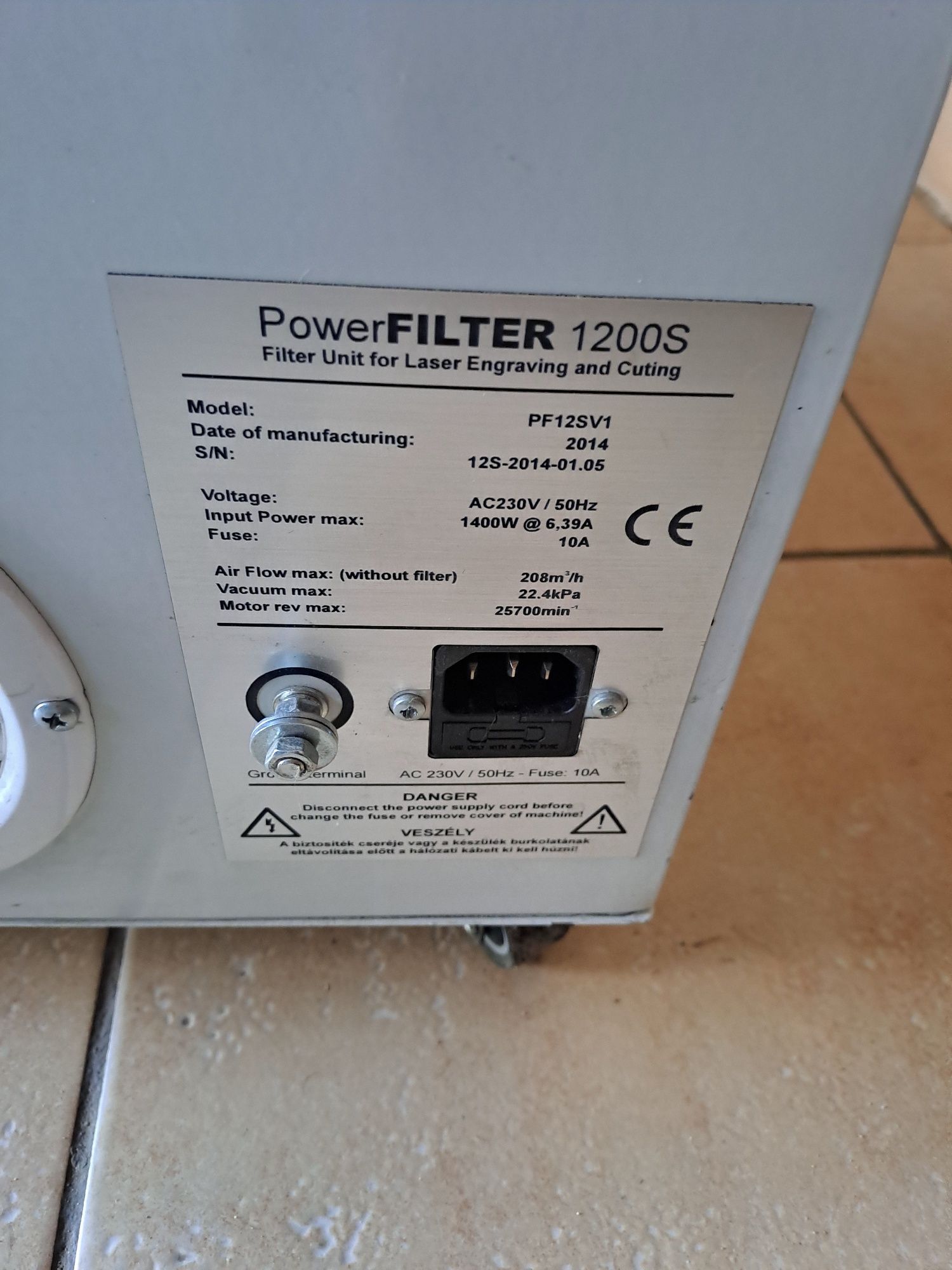 Filtr stanowiskowy