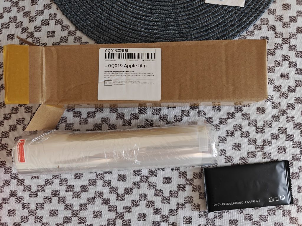 Folia ochronna dla MacBook Pro A1398 15,4 Retina