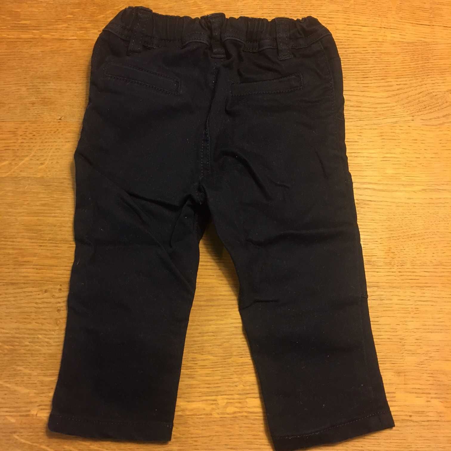 Spodnie jeansowe rozmiar 74cm ciemny granat H&M