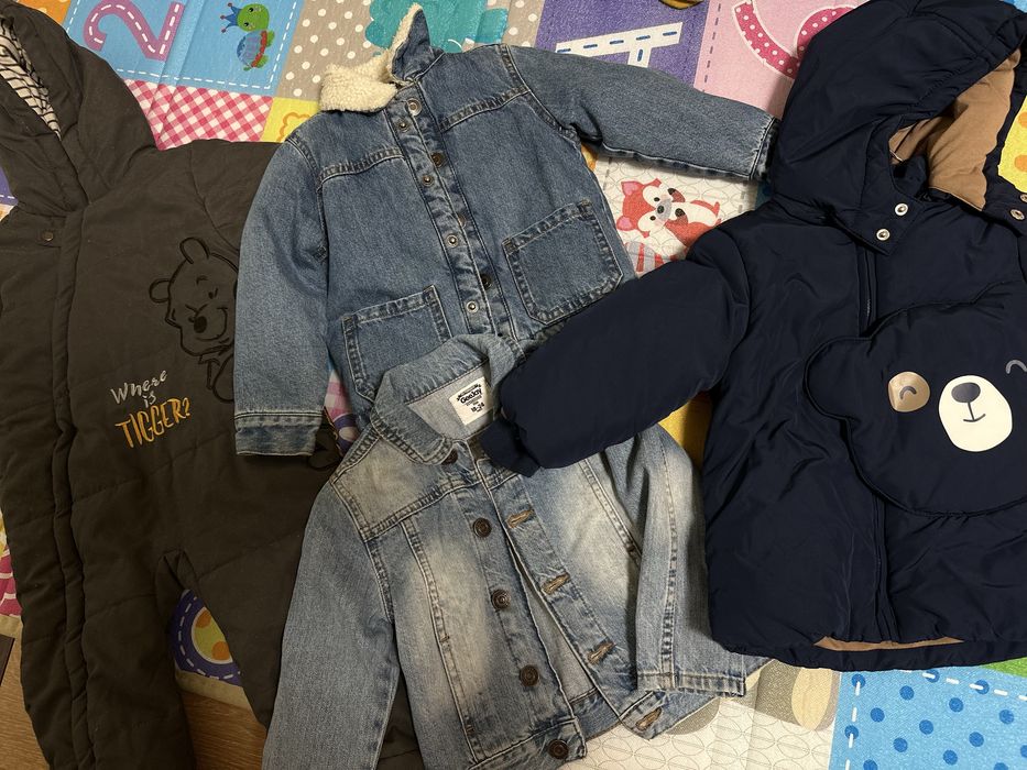 зимний комбинезон, Куртки осений