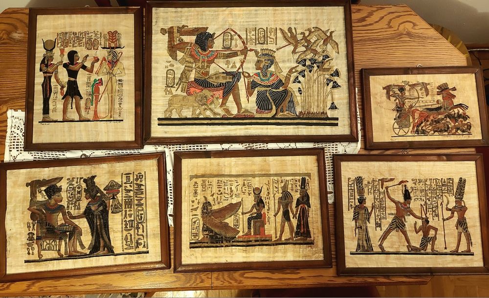 Egipskie papirusy /malowidła