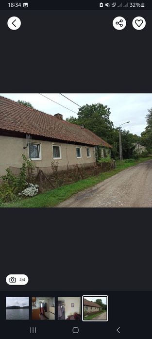 Sprzedam nieruchomość nad jeziorem