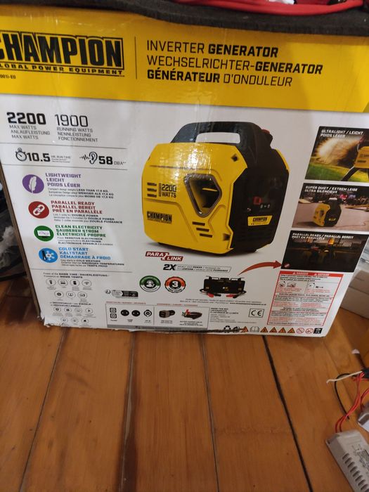 Генератор інверторний CHAMPION