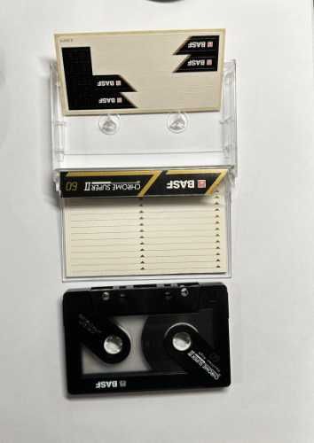 Kaseta magnetofonowa Basf Chrome Super II 60