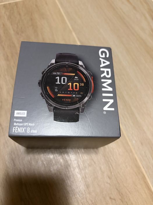 Garmin Fenix 8 czarny 47 mm