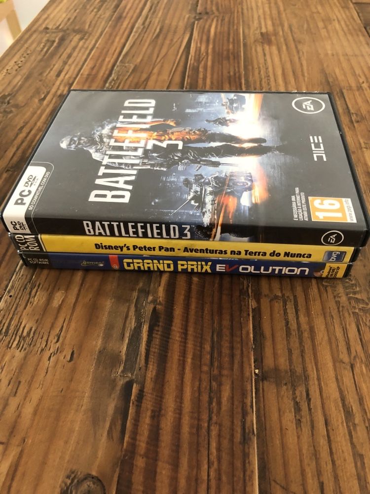 Pack 3 jogos Computador