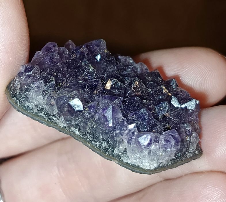 Ametyst szczotka kamień minerał