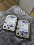 Dwa dyski HDD 4TB WD Purple Surveillance (model WD43PURZ) super stan