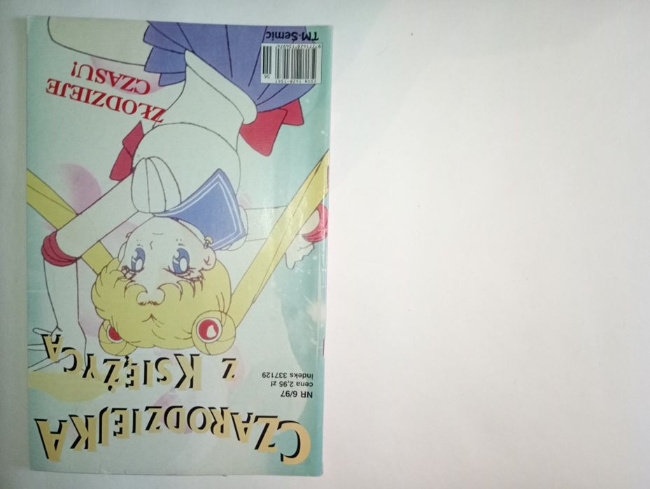 Komiks Czarodziejka z Księżyca Sailor Moon Nr 6/97