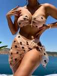Bikini strój kąpielowy 3 częściowy m