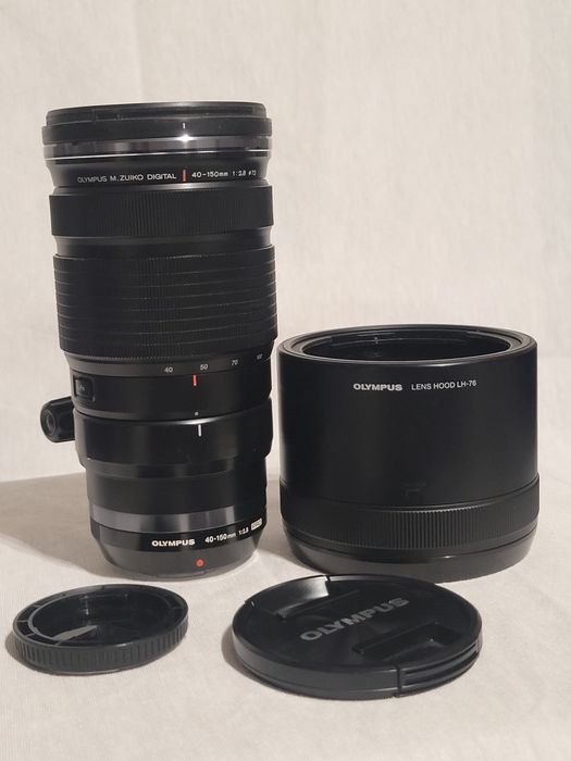 Objetiva Olympus 40-150 mm 1:2.8