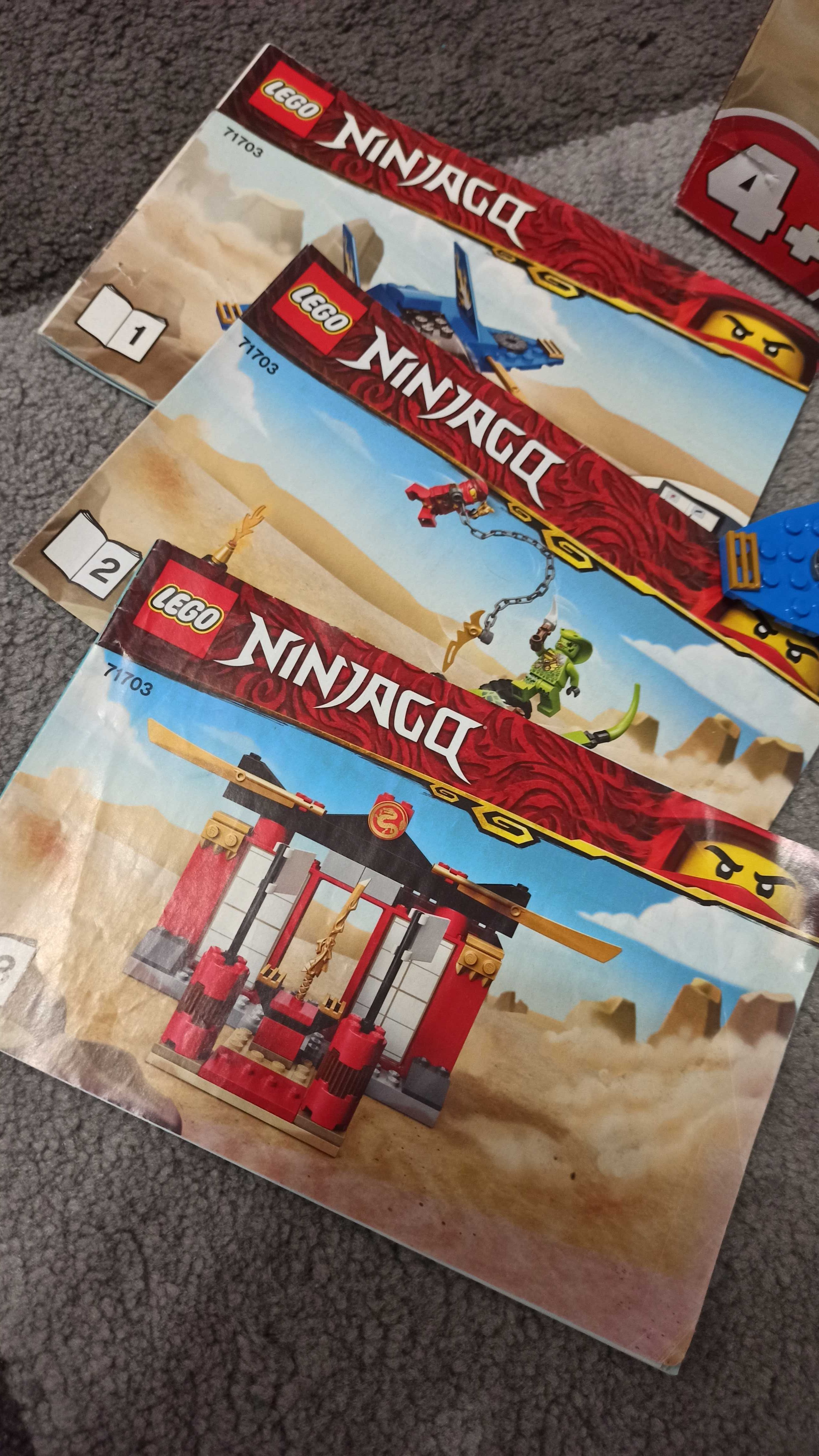 LEGO Ninjago 71703 Bitwa burzowego myśliwca karton gazetki jak nowe