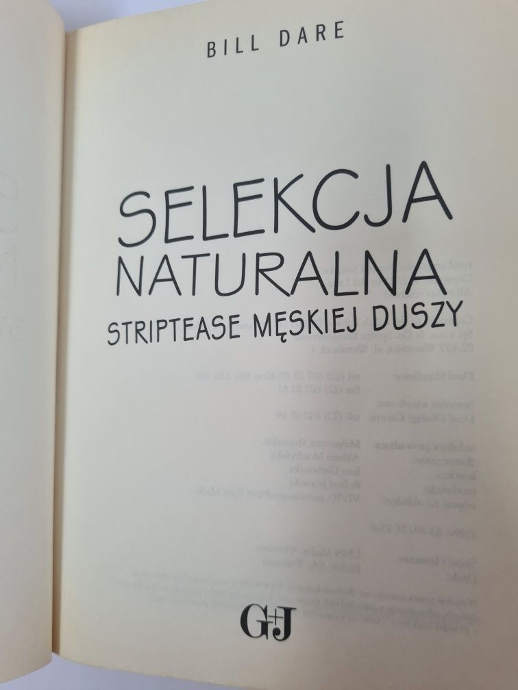 Selekcja naturalna. Striptease męskiej duszy - Bill Dare