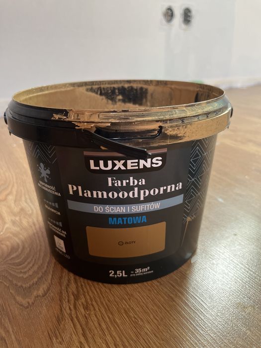 Luxens farba plamoodporna złoty
