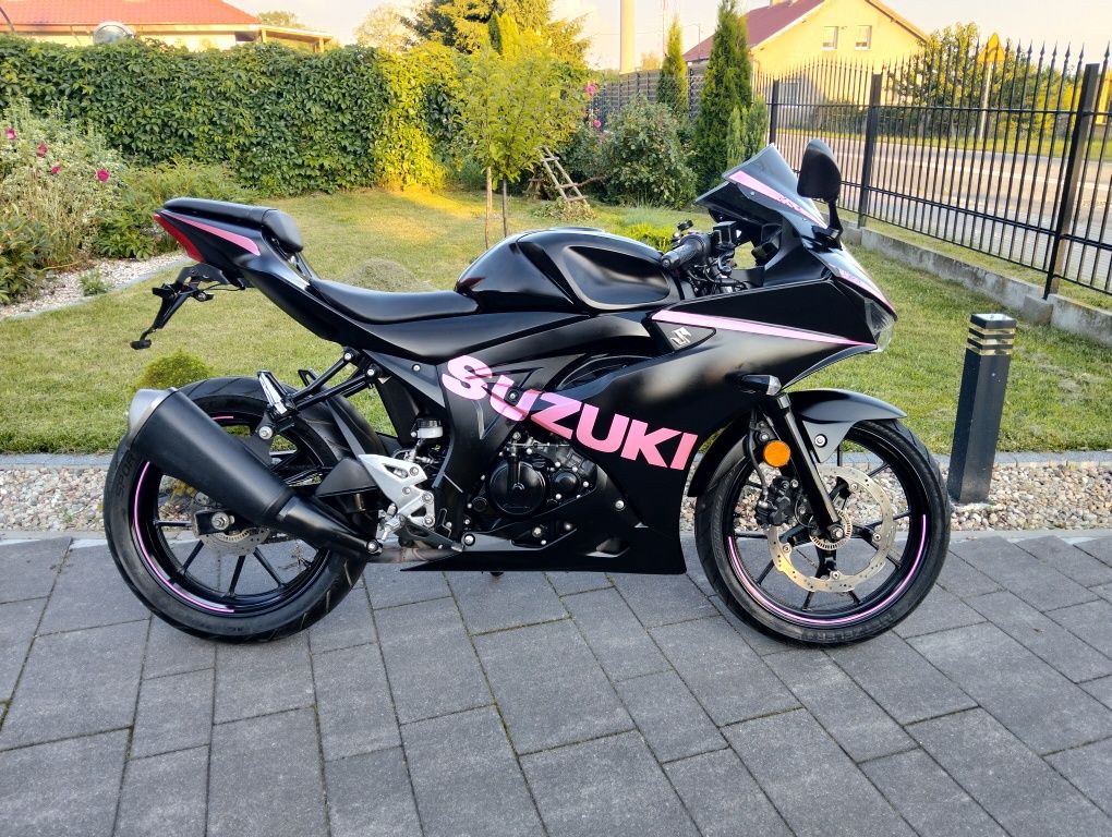 Suzuki GSX-R 125 ABS Key Less kat A1/B z Niemiec Transport