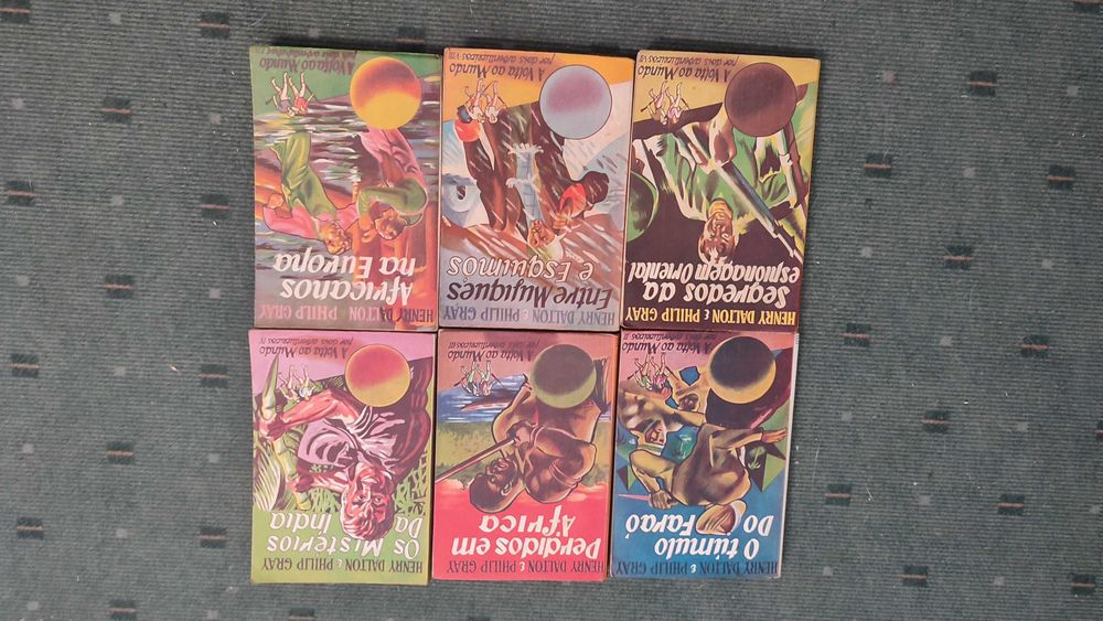 6 Livros Juvenis de Henry Dalton e Philip Gray