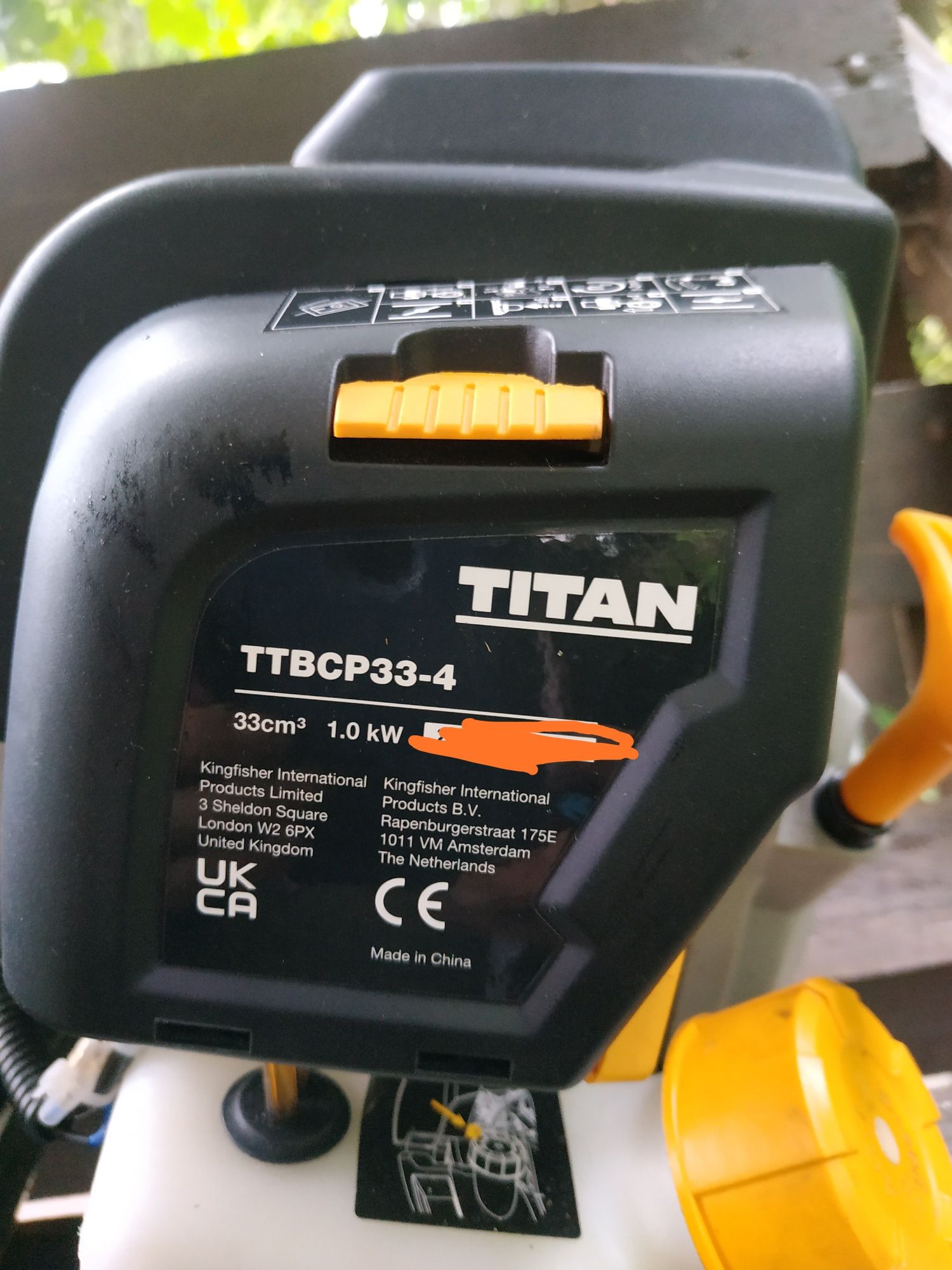 Sprzedam kosę spalinową titan ttbcp33-4
