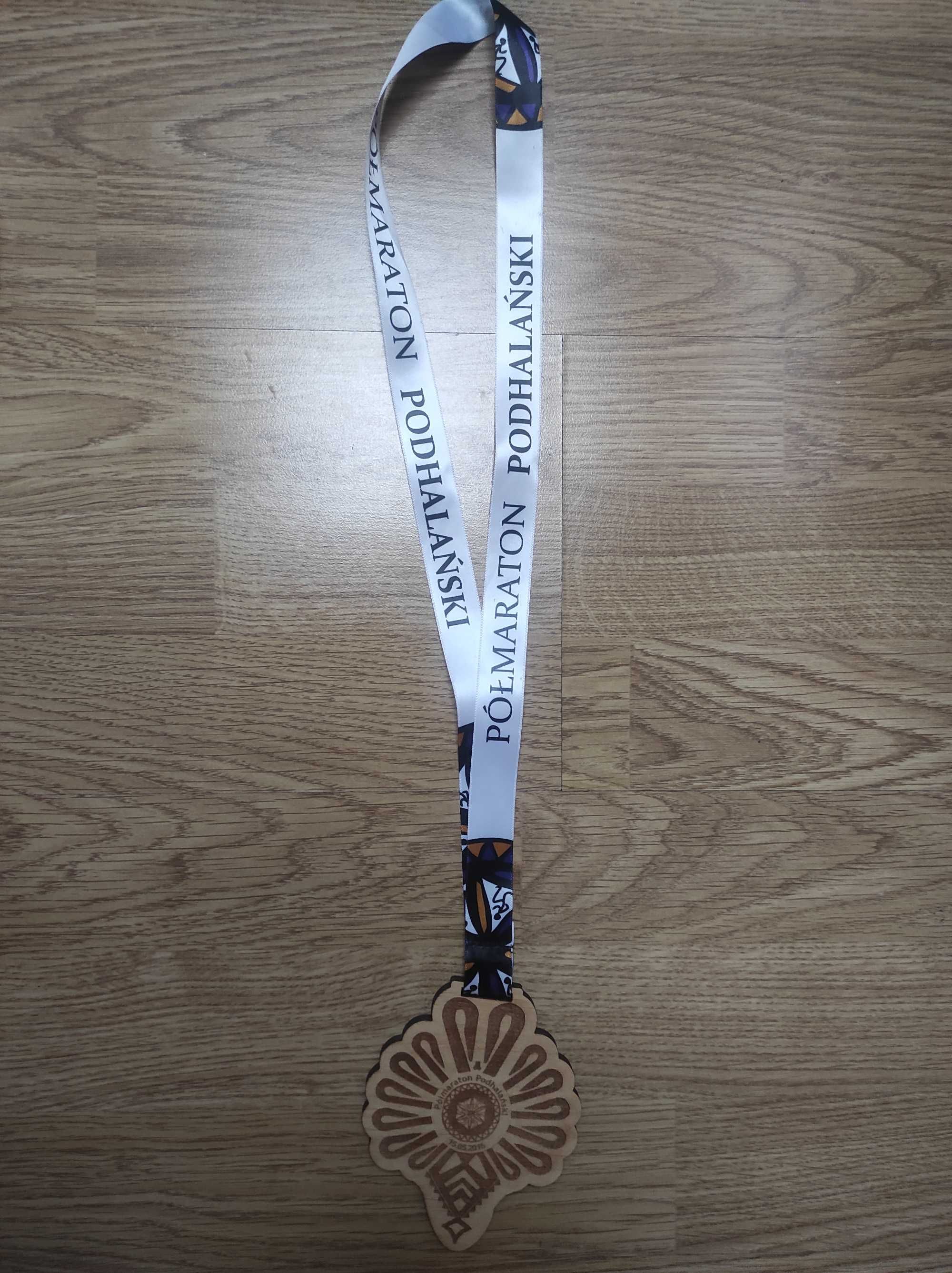Medal biegowy Półmaraton Podhalański górski 2016 rok