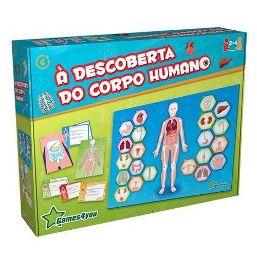 Jogo de tabuleiro Descoberta Corpo Humano Science4you SELADO