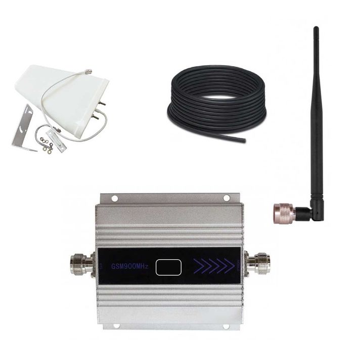 Репітер Aspor підсилювач зв'язку 1800 МГц + зовнішня антена 10 дБ