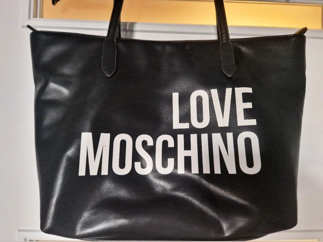OKAZJA!! Torba na ramię shopperka MOSCHINO