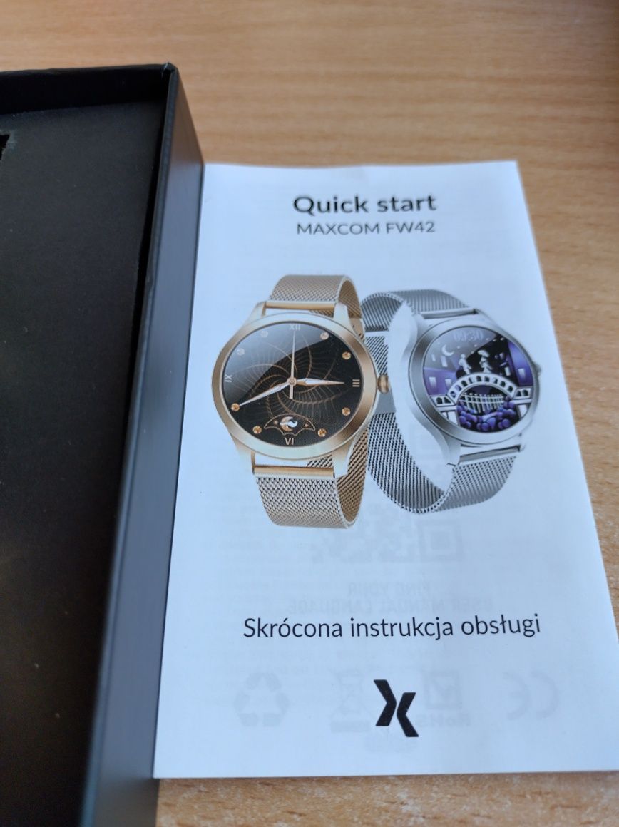 Smartwatch maxcom Fw42 gold