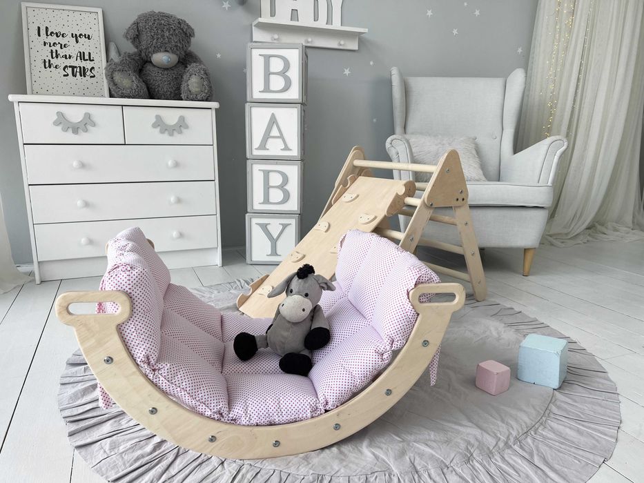 Треугольник пиклера от 2 месяцев , арка гойдалка , пiклер  комплекс