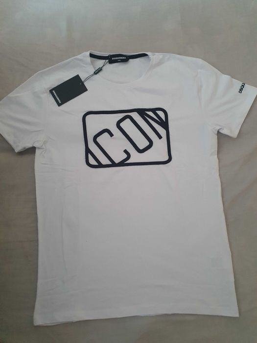 NOWA męska koszulka Dsquared t-shirt  dsq bluzka Icon d2 podkoszulek