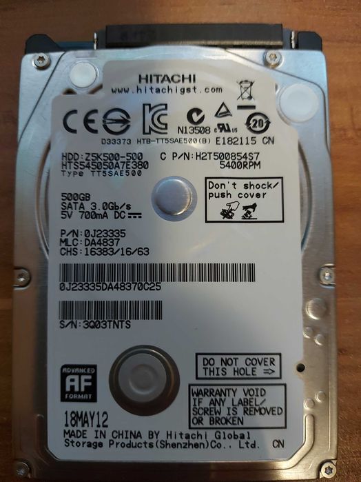 Продам HDD 2,5" для ноутбука