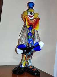 Статуэтка Клоун с гитарой (муранское стекло)