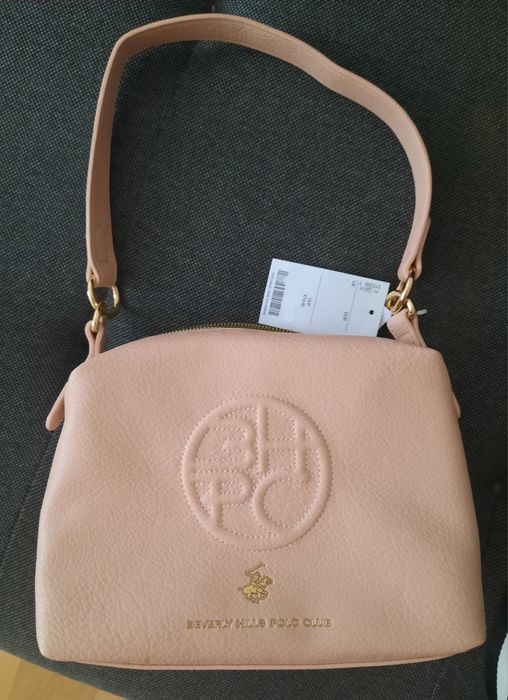Жіноча сумка Beverly Hills Polo Club, колір пудра
