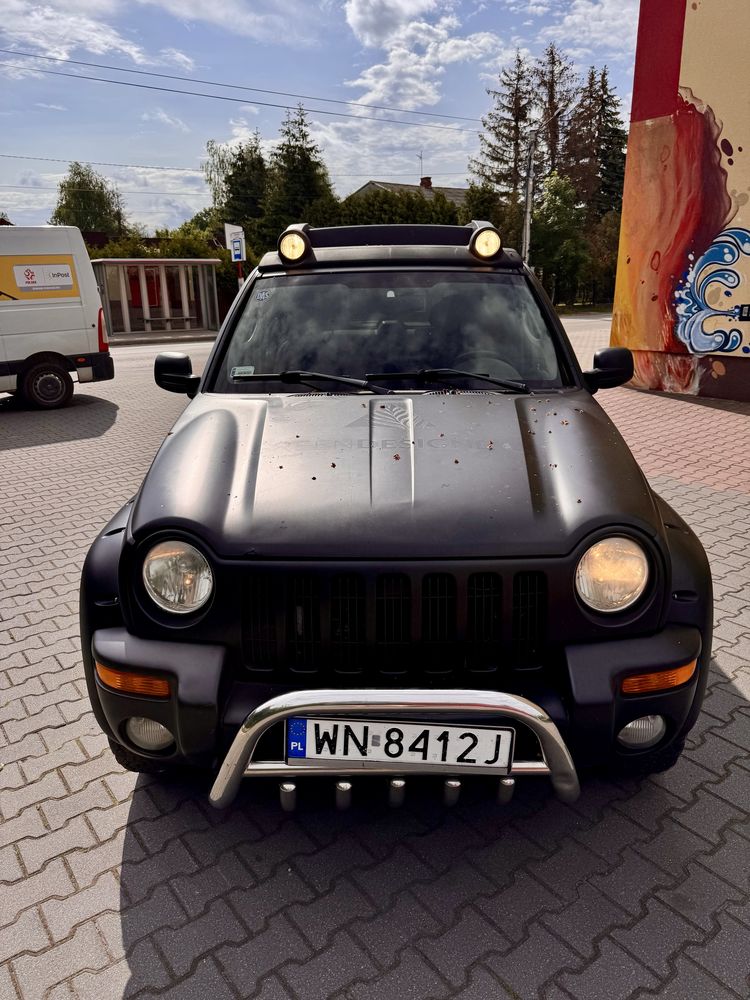 Jeep Cherokke 4x4 2.8 CRD Klima Automat Hak 1 właściciel