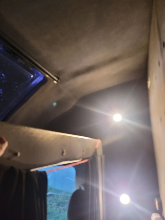 Vw crafter led webasto sypialka 2x laweta rama poduszki