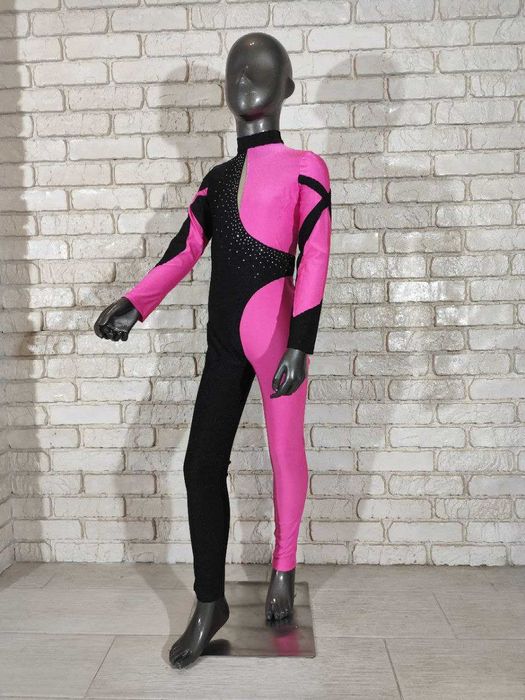 Комбінезон гімнастика для змагань. Комбинезон трико гимнастика 122-176