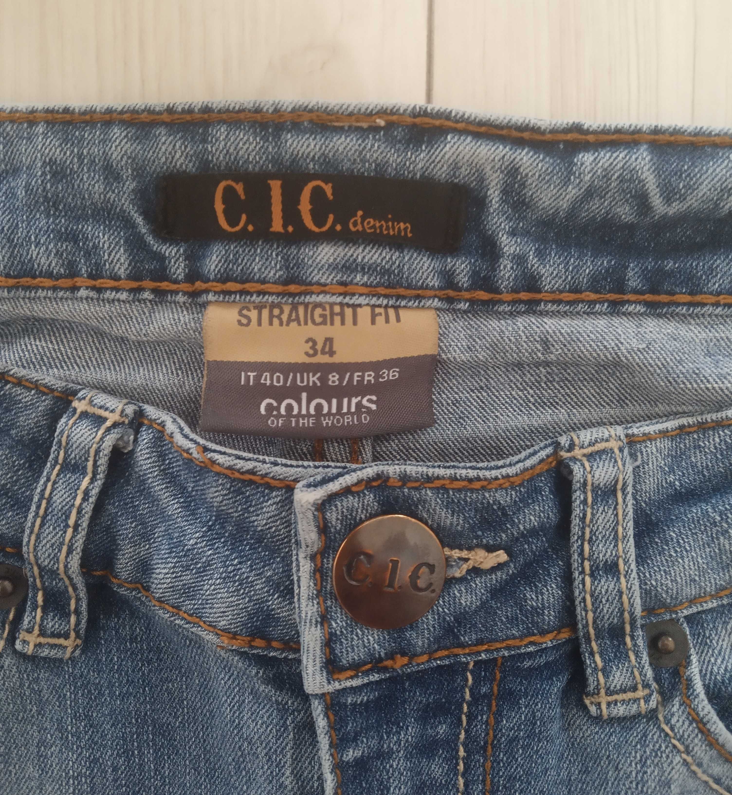 Jeansy damskie C.I.C. 36/S