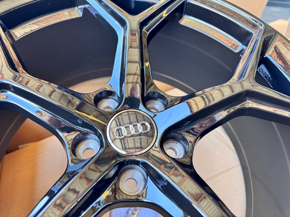 Нові Чорні R19 5x112 8.5j et38 Audi A4 A5 A6 A7 Coupe титаи S-line