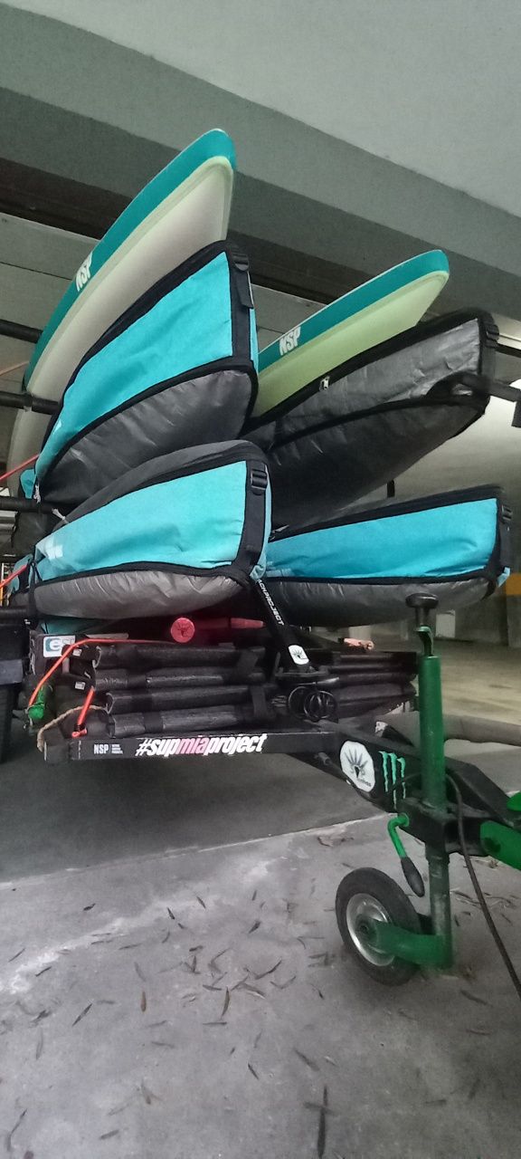 Atrelado para pranchas Sup Stand Up Paddle