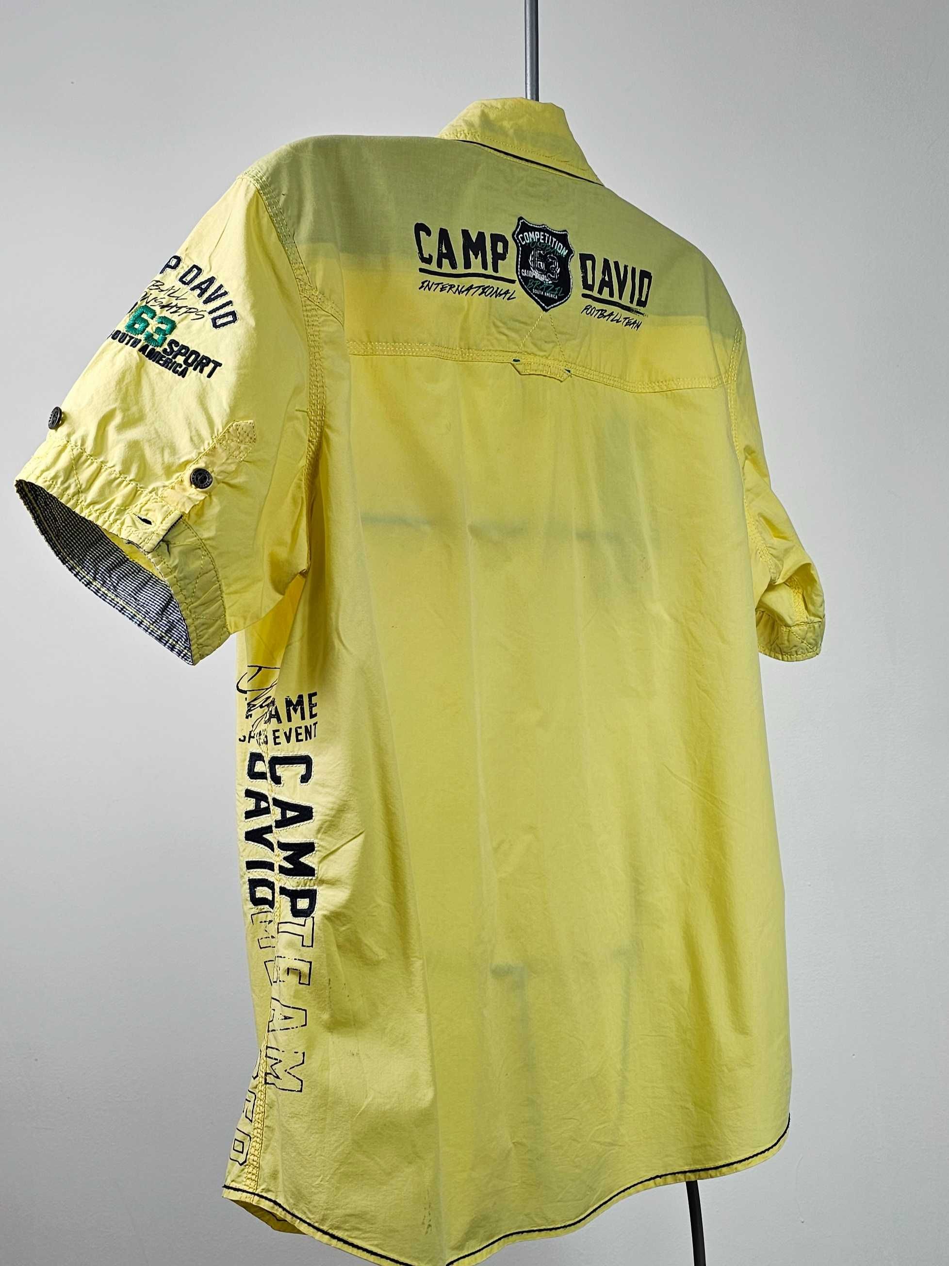 Koszula krótki rękaw Camp David, M Premium Athletic Wear
