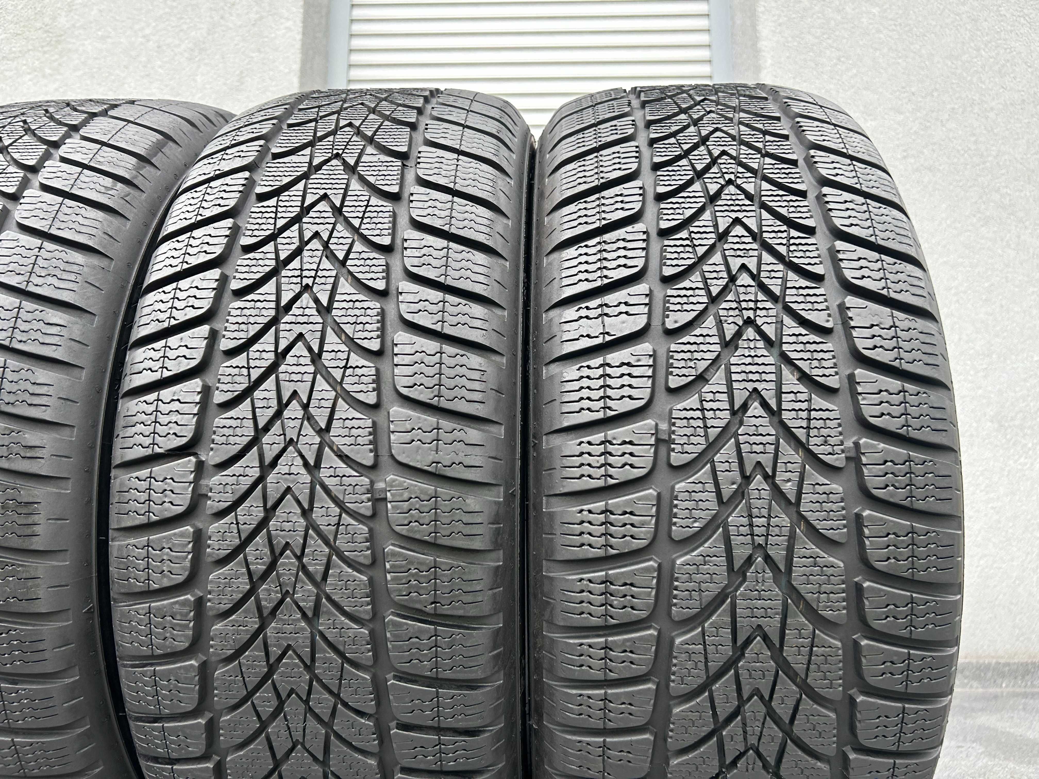 4szt zima 225/55R17 Dunlop WinterSport4D 7,2mm 2019r Poleasingowe LZ59