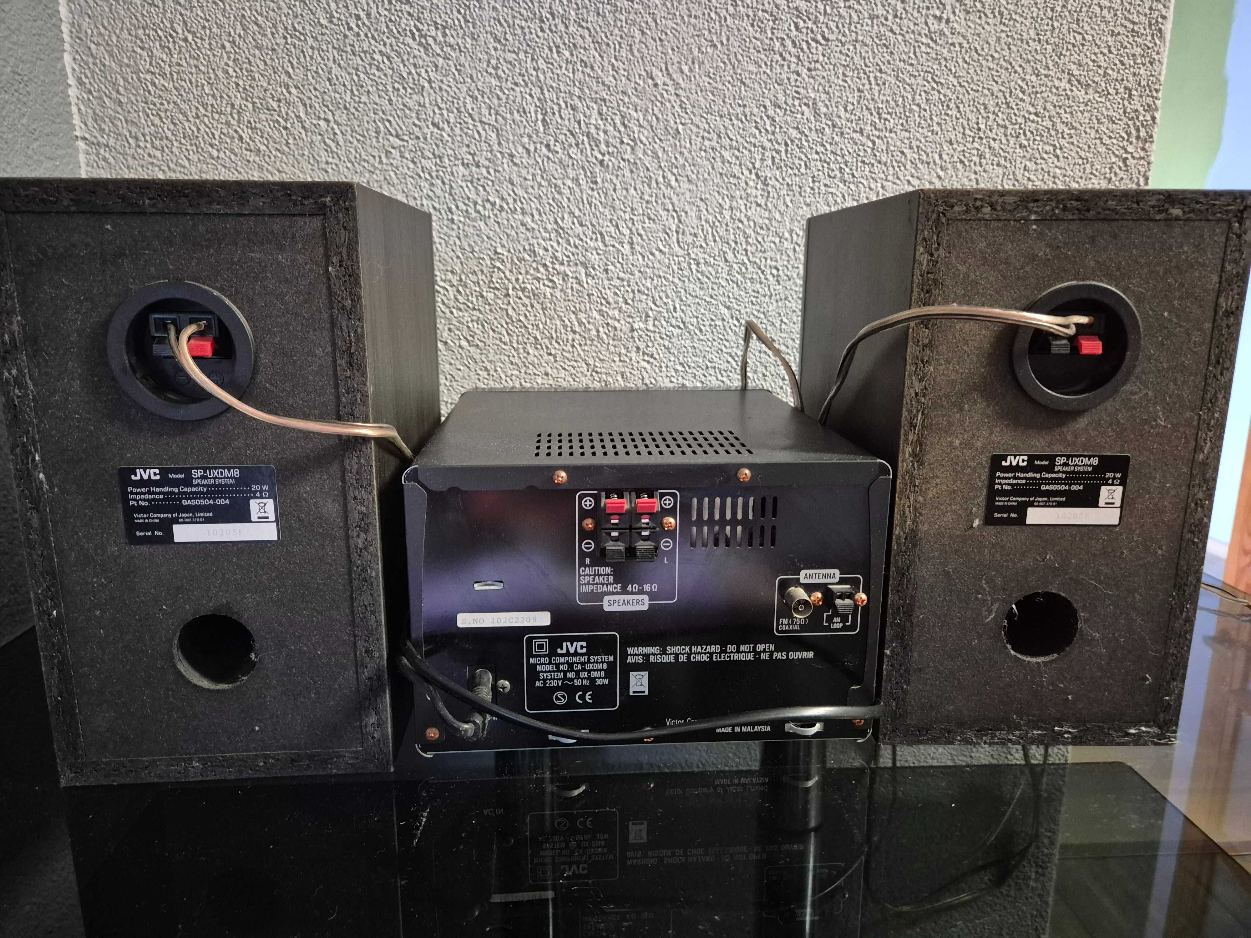 JVC micro component system UX-DM8