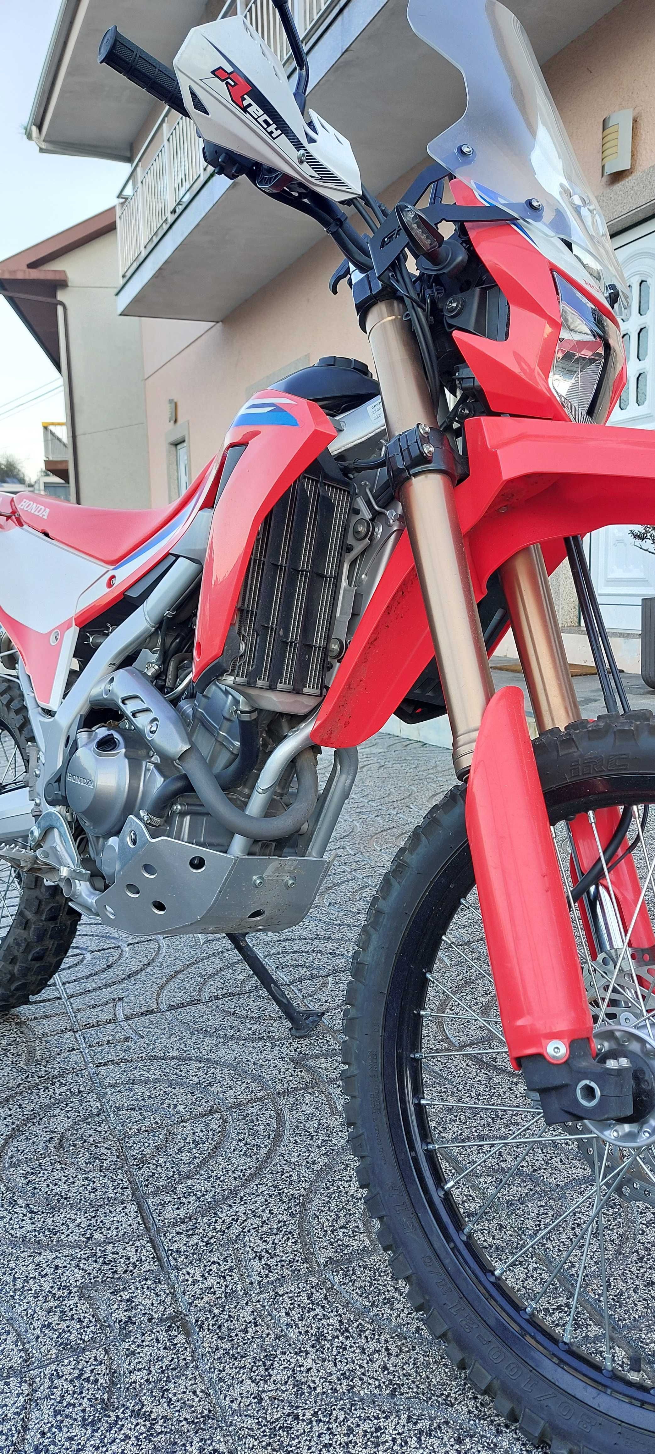 Honda crf 300 L com upgrade