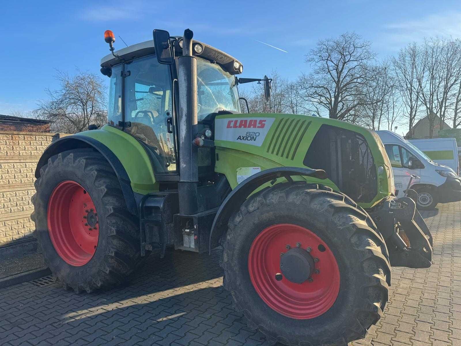 Claas Axion 820. 2007 rok