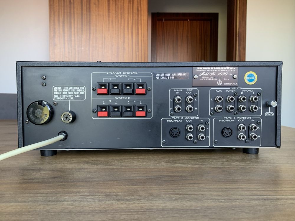 RESERVADO - Marantz Model 1090 Amplificador