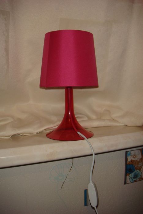 Лампа настольная 20 см с выключателем техника с Англии