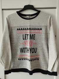 Bluza szara Let Me Stay With You CKH L