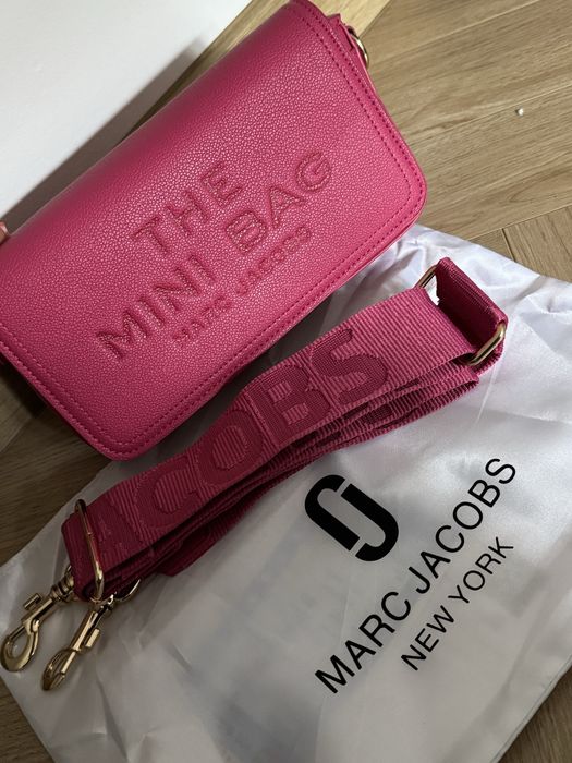 Nowa różowa torebka Marc Jacobs The Mini Bag